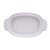 Travessa Oval de Melamina Milão Branca 32x18x6Cm 2828 Lyor - Imagem 4