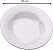 Prato Fundo de Melamina Basic Branco 25,5x3Cm 2835 Lyor - Imagem 3