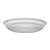 Mini Travessa de Vidro Oval 17x10,5x3,5CM Decorada - Imagem 1