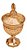 Potiche Bomboniere De Cristal Brandon Ambar 11,5x24,5cm Lyor - Imagem 2
