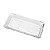 Travessa De Cozinha Cristal Grande Diamantada 25x13x2cm Lyor - Imagem 1