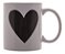 Caneca de Porcelana Estampada Big Heart Coração 350ml Lyor - Imagem 2