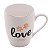 Caneca De Porcelana Estampa Amo Animais Love Pet Lyor - Imagem 1