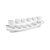 Kit Porta Condimentos 6 Potes 100 Ml e 1 Suporte 002610 Plasútil - Imagem 2