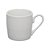 Jogo 6 Xícaras 90 ml C/ Pires Para Café de Porcelana Branco - Imagem 2