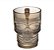 Caneca de Vidro Decorativa Caveira Crânio  Âmbar 500ML - Imagem 1