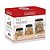 Kit 3 Potes de Vidro Organizador  250ml / 500ml / 1 Litro - Imagem 3