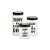 Kit 3 Potes de Vidro Multiuso 500ml / 750ml / 1 Litro - Imagem 1