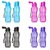 Garrafa Plástica Multiuso Squeeze Colors  Transparente 600ml - Imagem 1