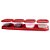 Porta Condimento / Tempero Vermelho 4 Recipientes e Suporte - Imagem 1