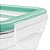 Pote Hermético Retangular Multiuso C/ Travas 730ML 20x14x6Cm - Imagem 3