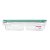 Pote Hermético Retangular Multiuso C/ Travas 730ML 20x14x6Cm - Imagem 2