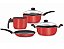 Conjunto Mimo 4 Peças  Vermelho 0.270 Dona Chefa - Imagem 1
