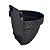 Vaso de Parede Meia Lua Rattan Terracota 3 Litros Preto 25818PM Arqplast - Imagem 3