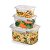 Conjunto Potes Organizador C/Tampa e Trava 460,850 e 2,200ML - Imagem 2