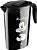 Jarra De Suco Ipanema 2 L Mickey Black Preta Com Tampa - Imagem 2