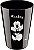 Copo Cônico Infantil, Disney, Mickey Black, 350 ml, Preto - Imagem 1
