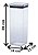 Kit 10 Potes Herméticos Quadrados Lumini 480,1000,2200ML - Imagem 3