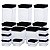 Kit 16 Potes Hermético Quadrado Lumini Black 480/1000/2200ML - Imagem 1