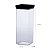 Kit 14 Potes Hermético Quadrado Lumini Black 480/1000/2200ML - Imagem 5