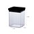 Kit 7 Potes Hermético Quadrado Lumini Black 480/1000/2200ML - Imagem 4