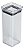 Mini Pote Hermético Organizador Lumini Quadrado 340ml - Imagem 1