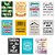 Jogo 11 Placas Decorativas Frases Diversas Modelo 2 em MDF - Imagem 1
