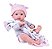 Boneca Love Born Neném Nanando Com Acessórios 35Cm Cotiplás - Imagem 2