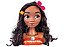 Boneca Busto Da Moana Disney Infantil C/ Acessórios Penteado - Imagem 2