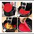 Tapete Protetor de Silicone P/ Air Fryer Redondo Preto 18Cm - Imagem 2