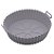 Forma Redonda de Silicone para Air Fryer Cinza 19cm x 6,5cm - Imagem 1