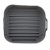 Forma Quadrada de Silicone para Air Fryer Cinza 20cm x 7cm - Imagem 3