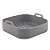 Forma Quadrada de Silicone para Air Fryer Cinza 20cm x 7cm - Imagem 2