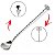 Colher Bailarina em Aço Inox de Coquetel Gin Suco 30cm Weck - Imagem 2