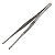 Pinça Culinária Profissional Com Serrilha Reta 20cm Aço Inox - Imagem 1
