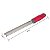 Ralador Zester em Inox C/ Cabo Polipropileno Vermelho 32Cm - Imagem 3
