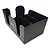 Organizador de Mesa e Bar Profissional 24x15x11Cm Preto Weck - Imagem 1