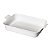 Travessa Com Alça Le Chef Branca 43,5x27,5x8,5 cm Paramount - Imagem 1