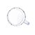 Xícara de Vidro Borossilicato Resistente Calor Stripes 125ml - Imagem 4