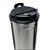 Copo Térmico Inox Parede Dupla Com Termômetro Prata 500ml - Imagem 4