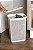 Cesto de Roupas 40 Litros Com Tampa Linea Creme 52 Cm - Imagem 2
