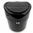 Lixeira 4 Litros Premium Preta Com Tampa 23,5x18,5Cm UZ363 - Imagem 1