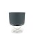 Vaso Cachepot Acqua Auto Irrigável 12x14Cm Paisagismo Vasart - Imagem 2