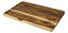 Tabua de Corte Para Churrasco  De Madeira 33x23x1,8CM Grossa - Imagem 1