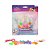 Kit Miçangas Coloridas Bijuterias 125 Pçs Pulseira Princesa - Imagem 1