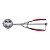 Colher Pegador de Sorvete Aço Inox com Ejetor 22x 5cm Weck - Imagem 2