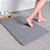 Tapete de Banheiro Super Soft 60x40 Macio Cinza Camesa - Imagem 5