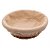 Cesta Cesto Redondo De Rattan C/ Forro Em Tecido 21x7 CM - Imagem 1
