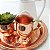 Caneca Moscow Mule Em Cobre Puro 330 Ml Alca Bronze Império - Imagem 2