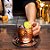 Caneca Moscow Mule Em Cobre Puro Martelada 500Ml Alca Bronze - Imagem 3